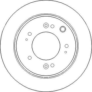 Delphi BG4331 - Disco de freno parts5.com