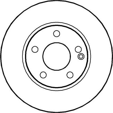 A.B.S. 17646 - Brzdový kotouč parts5.com