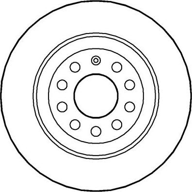 Swag 32 92 6657 - Brake Disc parts5.com