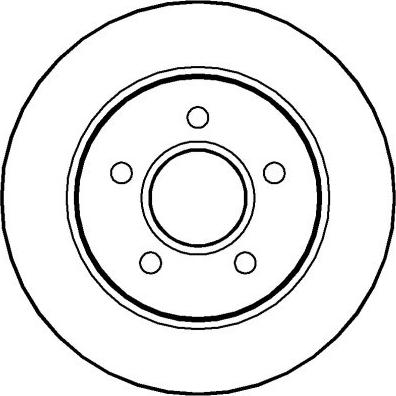 INTERBRAKE BD2270 - Disco de freno parts5.com