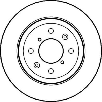 Delphi BG3884 - Δισκόπλακα parts5.com