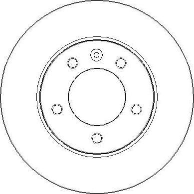 DJ Parts BD2718 - Disco de freno parts5.com