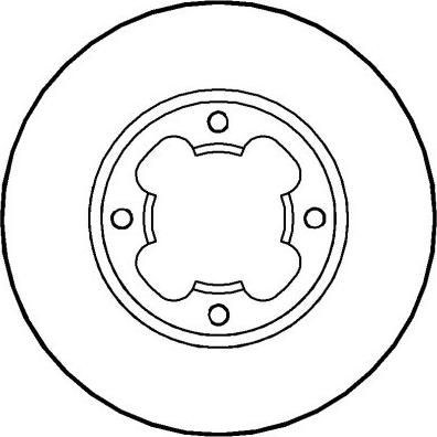 TRW DF2689 - Δισκόπλακα parts5.com