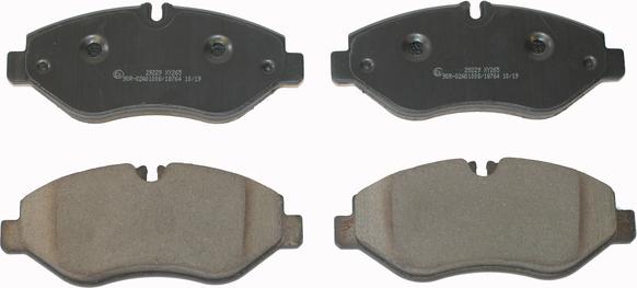 NATIONAL NP2525 - Brake Pad Set, disc brake parts5.com