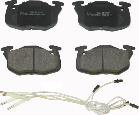 NATIONAL NP2654 - Brake Pad Set, disc brake parts5.com