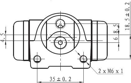 NATIONAL NWC5078 - Cilindru receptor frana parts5.com