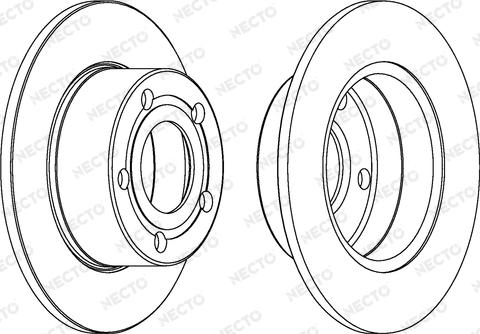 KRAFT AUTOMOTIVE 6050205 - Tarcza hamulcowa parts5.com