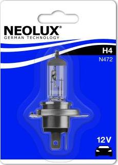 NEOLUX® N472-01B - Крушка с нагреваема жичка, фар за дълги светлини parts5.com