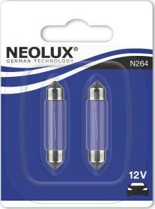 NEOLUX® N264-02B - Ampoule, feu éclaireur de plaque parts5.com