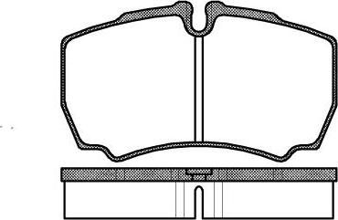 FMSI-VERBAND D2340-9575 - Set placute frana,frana disc parts5.com