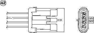 NGK 0440 - Sonde lambda parts5.com