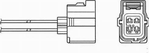 NGK 6397 - Lambda Sensor parts5.com