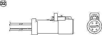 NGK 1766 - Sonde lambda parts5.com