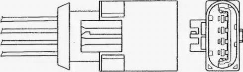 NGK 0376 - Sonda Lambda parts5.com