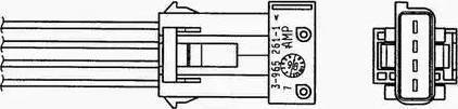 NGK 1816 - Lambda andur parts5.com