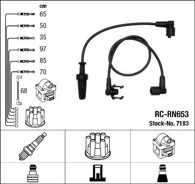 NGK 7183 - Zündleitungssatz parts5.com