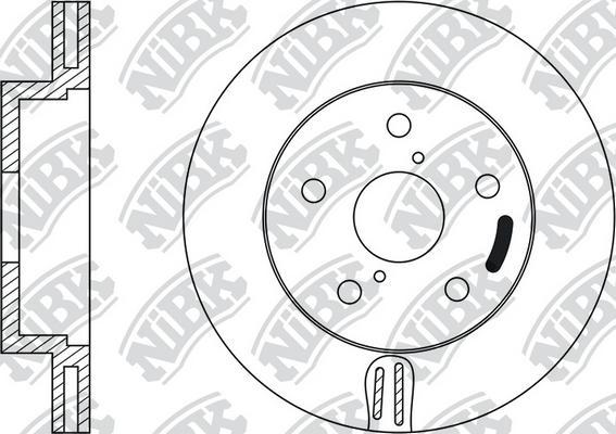 Blue Print ADS74313 - Brake Disc parts5.com