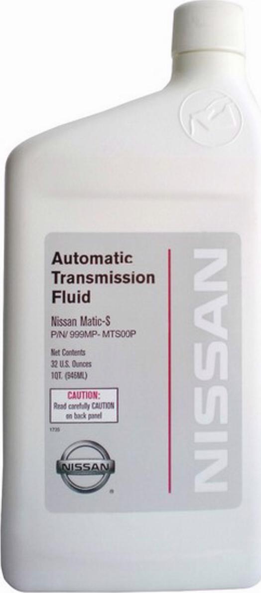 NISSAN 999MPMAT00S - Automatic Transmission Oil parts5.com