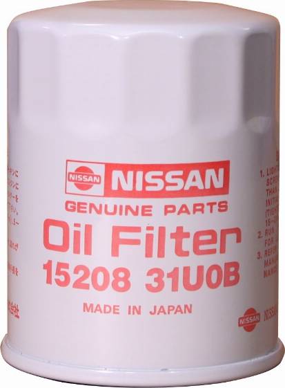 NISSAN 15208-31U0B - Filtar za ulje parts5.com