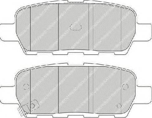 NISSAN D4080-JA01A - Accessory Kit for disc brake Pads parts5.com