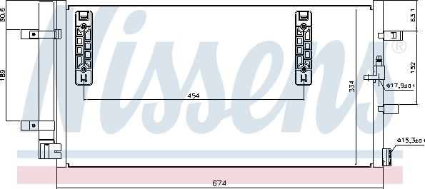 Nissens 940042 - Condenser, air conditioning parts5.com