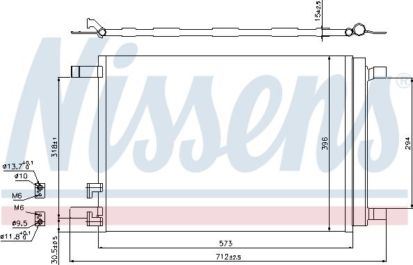 Nissens 940319 - Kondansatör, klima sistemi parts5.com