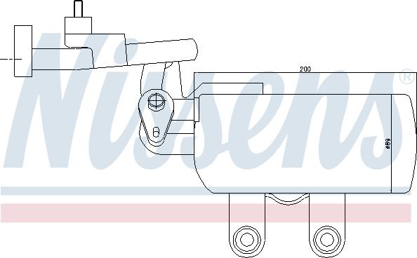 Nissens 95385 - Filtre déshydratant, climatisation parts5.com