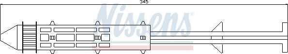 Nissens 95326 - Uscator,aer conditionat parts5.com