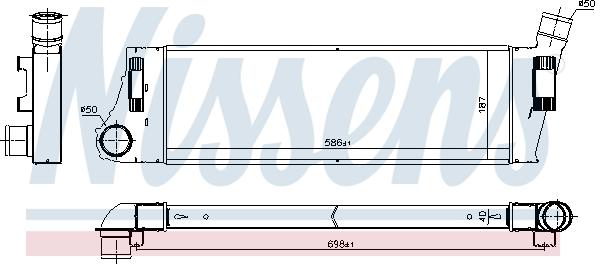 Nissens 96728 - Kompressoriõhu radiaator parts5.com