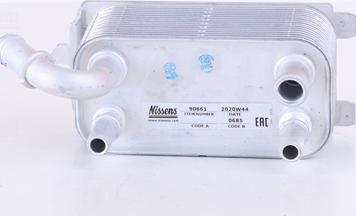 Nissens 90661 - Oil Cooler, automatic transmission parts5.com