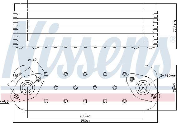 Nissens 91465 - Radiator ulei, ulei motor parts5.com