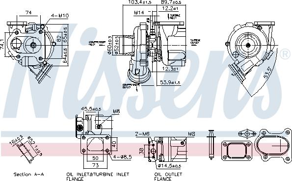 Nissens 93764 - Compresor,sistem de supraalimentare parts5.com