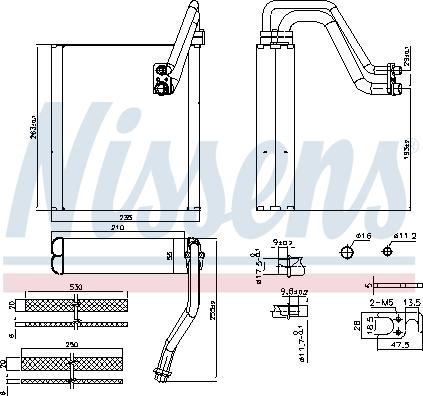 Nissens 92427 - Höyrystin, ilmastointilaite parts5.com