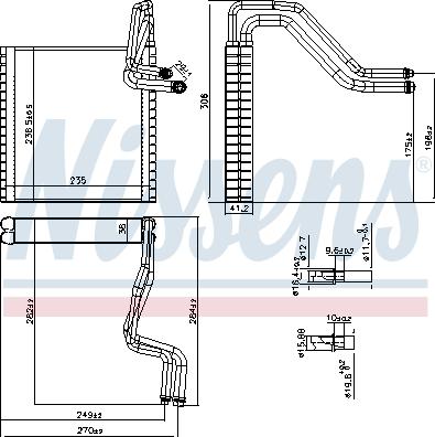 Nissens 92372 - Isparivač, klima-uređaj parts5.com