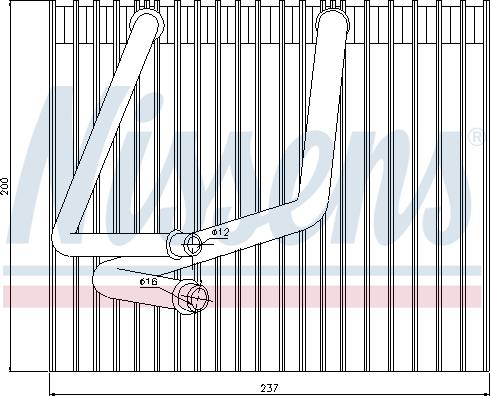 Nissens 92270 - Verdampfer, Klimaanlage parts5.com