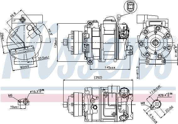 Nissens 89418 - Kompressor, Klimaanlage parts5.com