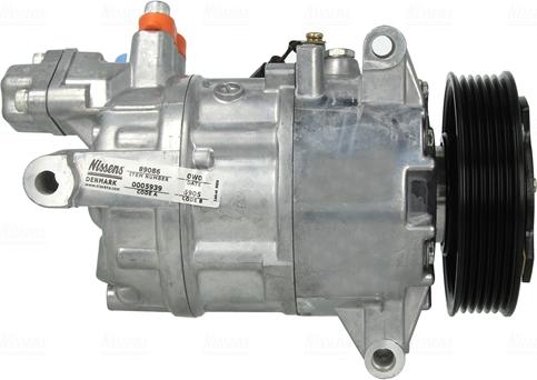 Nissens 89086 - Kompressor,kliimaseade parts5.com