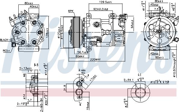 Nissens 890743 - Kompresor, klimtatska naprava parts5.com