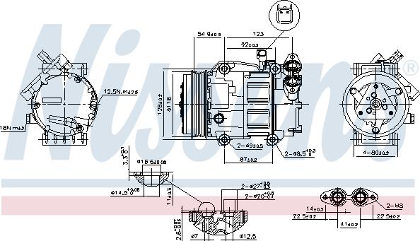 Nissens 89336 - Compresseur, climatisation parts5.com