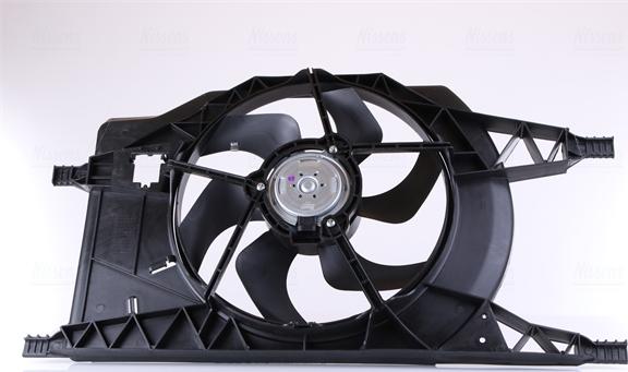 Nissens 85257 - Ventilátor, motorhűtés parts5.com