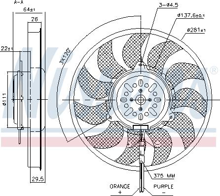 Nissens 85731 - Βεντιλατέρ, ψύξη κινητήρα parts5.com