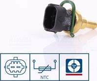 Nissens 207097 - Sensor, temperatura del refrigerante parts5.com