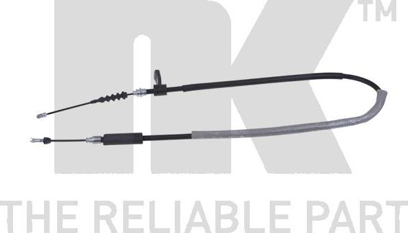 NK 901017 - Cable de accionamiento, freno de estacionamiento parts5.com