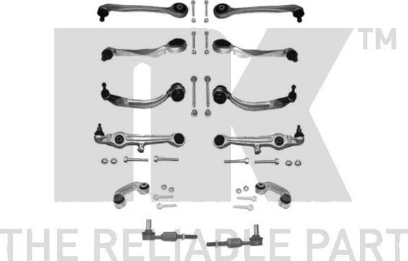 NK 5014738 - Juego de reparación, brazo de suspensión parts5.com