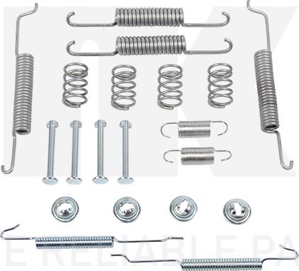 NK 7947680 - Set accesorii, saboti frana parcare parts5.com