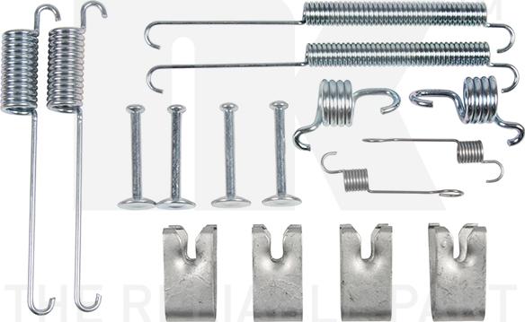 NK 7925732 - Accessory Kit, parking brake shoes parts5.com