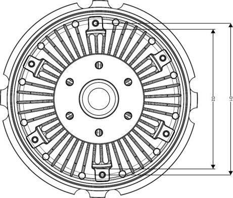 NRF 49090 - Embrague, ventilador del radiador parts5.com