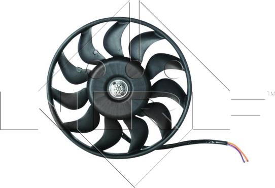 NRF 47421 - Ventilator, radiator parts5.com