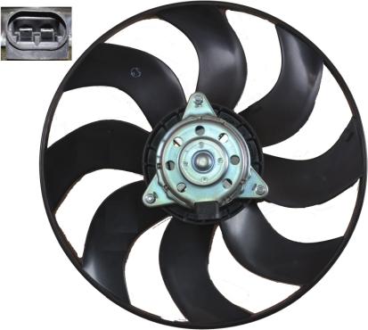 NRF 47666 - Ventilator, hlajenje motorja parts5.com