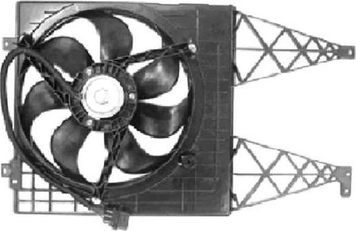 NRF 47056 - Ventilator, radiator parts5.com